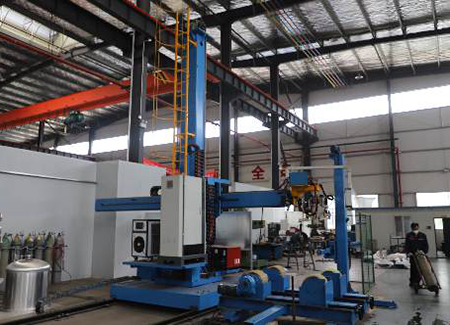 Huayuan plasma automatic welding machine: 4000mm x 6000mm