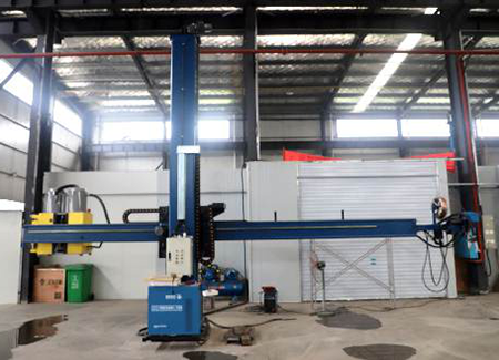 Huayuan submerged arc welding machine: 4000mm x 6000mm