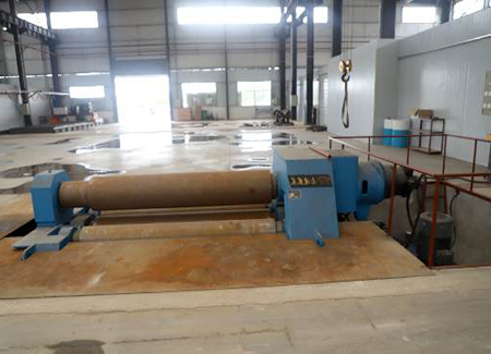 Special plate bending machine for carbon steel plate: 40mmx2 500mm